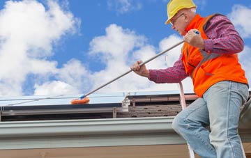 Crowsnest soft wash roof cleaning